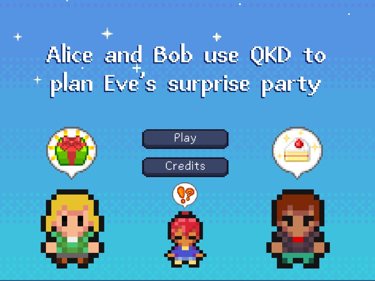 Alice and Bob QKD adventure